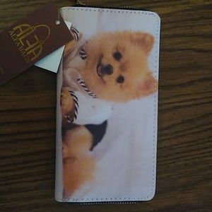 Alfa Bags wallet dog NEW